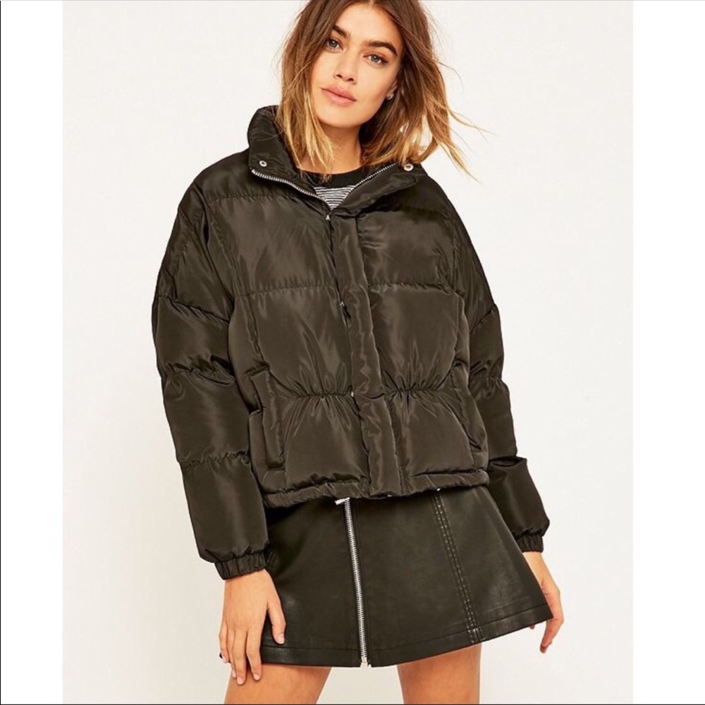 Urban Outfitters x Unif Cropped Puffer Jacket